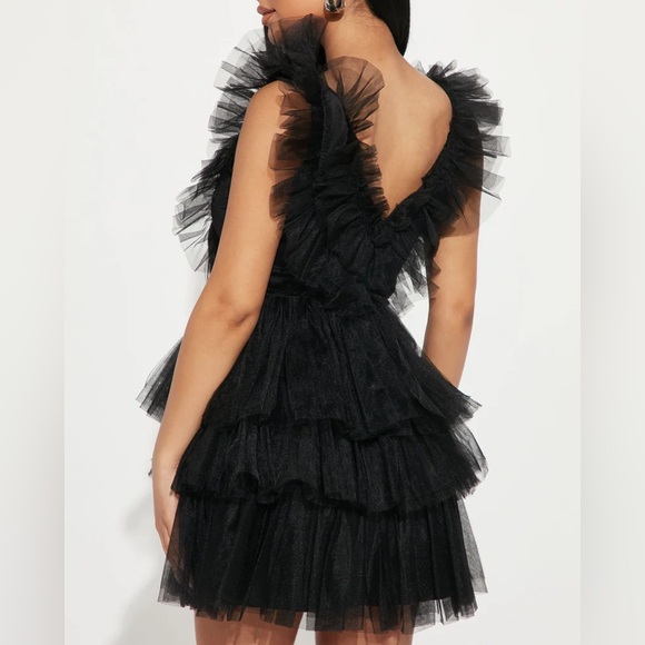 Black tule dress - Picture 7 of 7